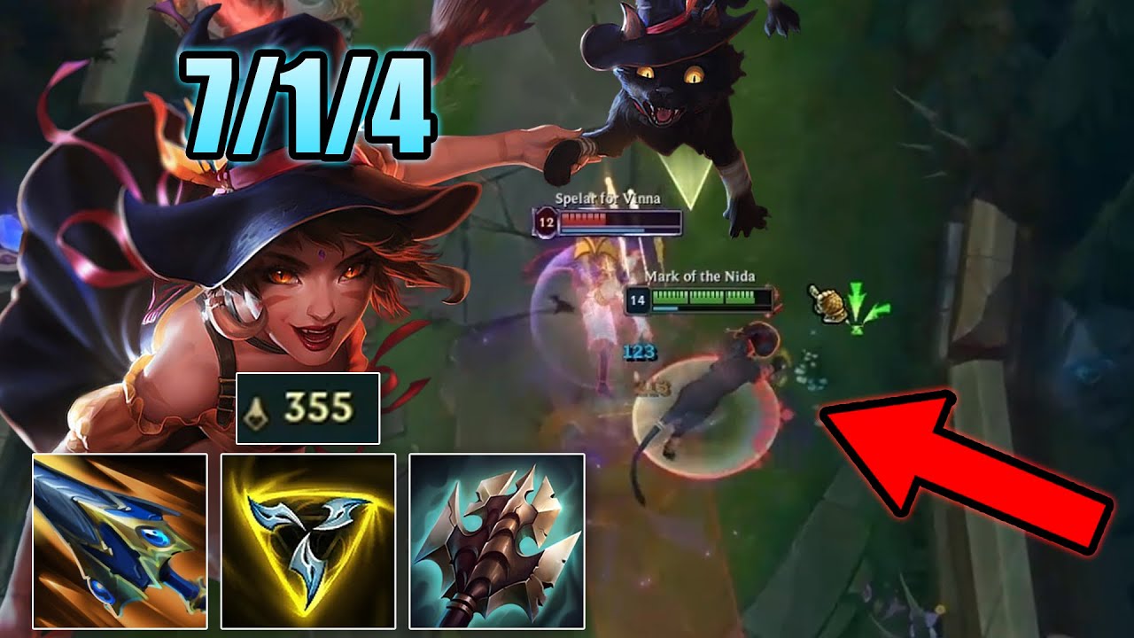 Carrying through split push with AD Nidalee Top | Aqsept