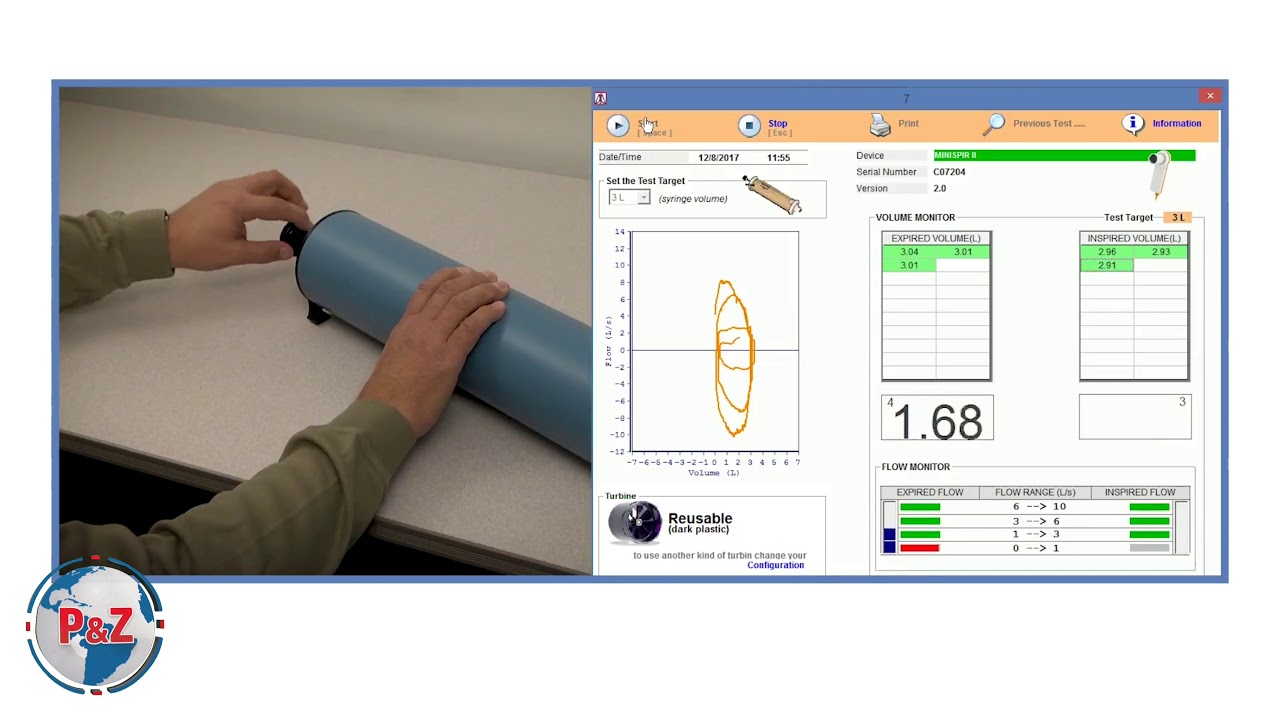 Calibración de Espirometros