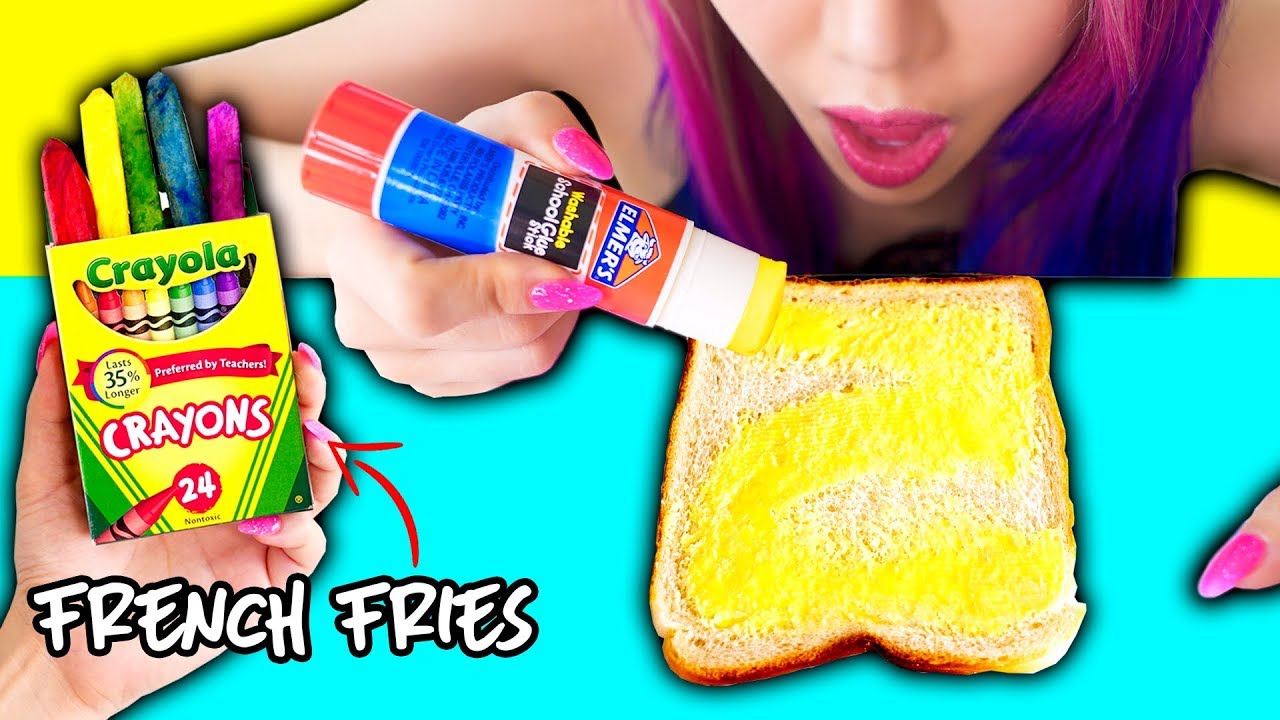 10 Pranks With Edible School Supplies! Back To School Prank Wars!