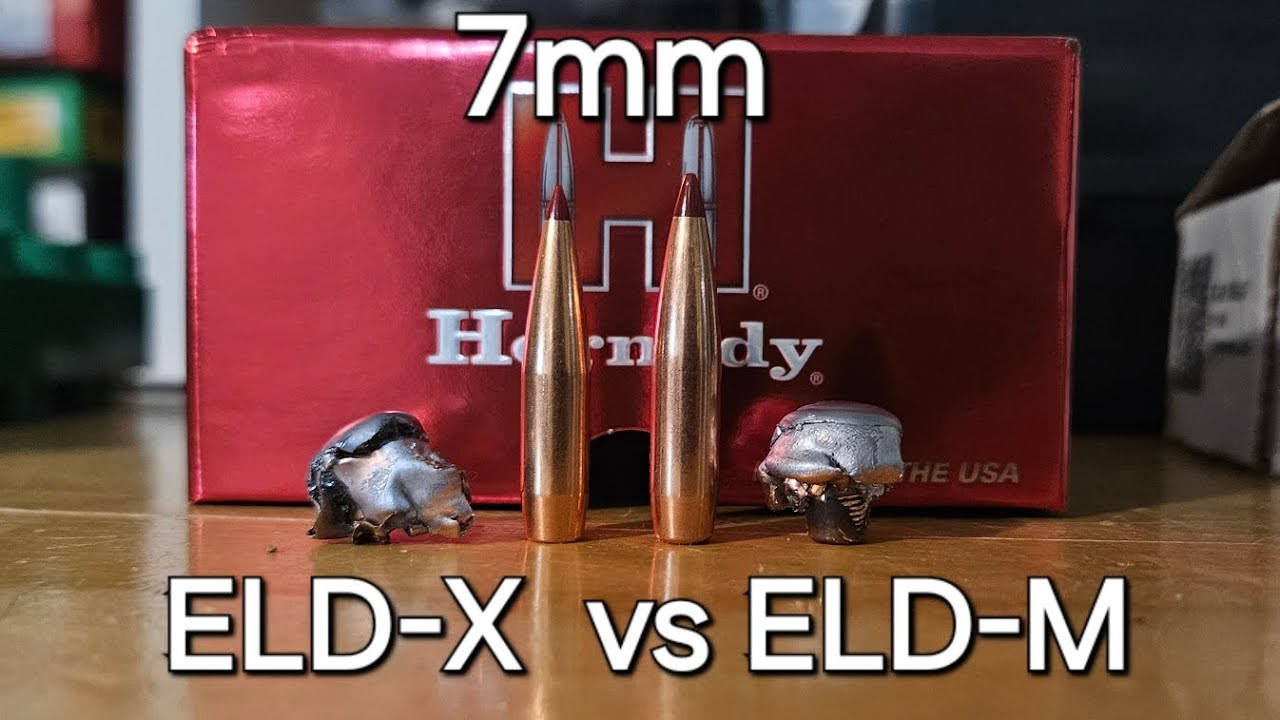 7-мм патрон с ременным магазином: 162 ELD-X против 162 ELD-M | баллистический гель и оленья лопат...