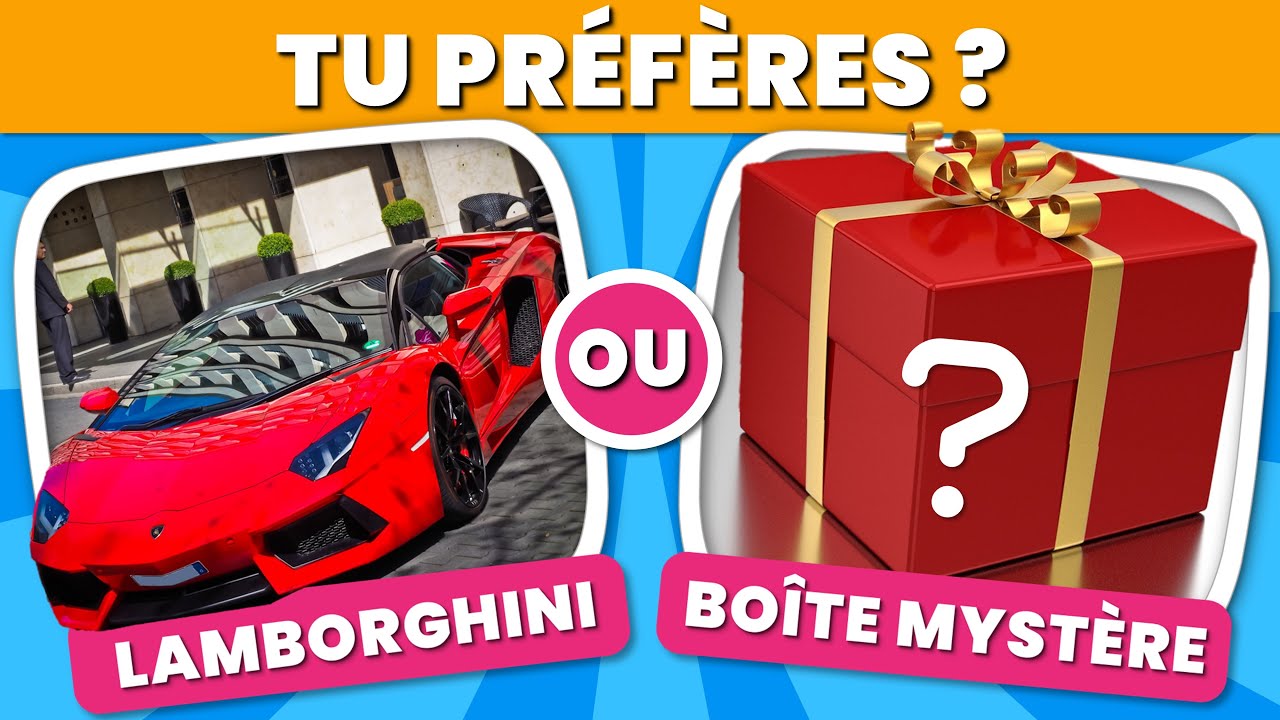 Tu pr&eacute;f&egrave;res sp&eacute;cial BO&Icirc;TE MYST&Egrave;RE ! 🎁😮