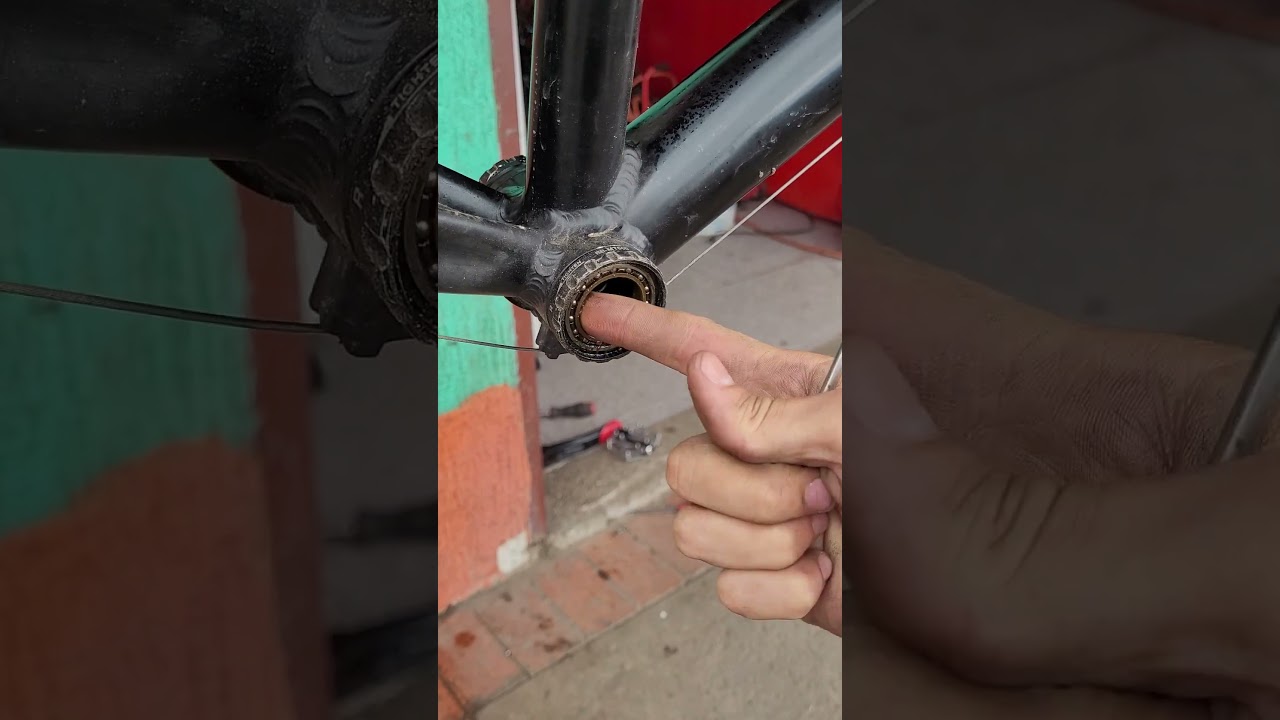 COMO HACER MANTENIMIENTO A CENTRO HUECO SHIMANO 💥💥  #bicicleta #mecanica
