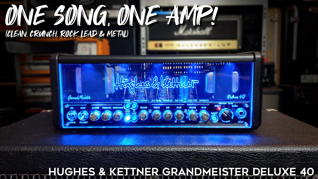 Hughes & Kettner Grandmeister Deluxe 40! A Compact Flagship Amp!