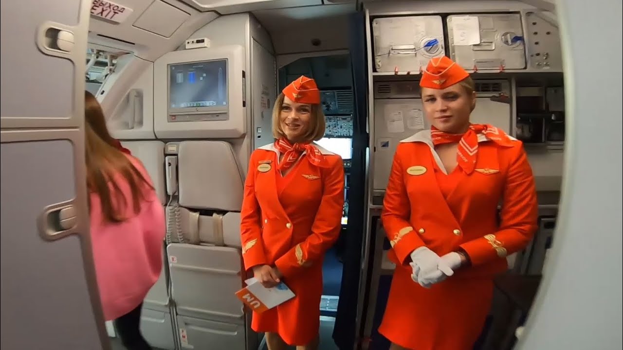Airbus A321 а/к Аэрофлот | Рейс Санкт-Петербург - Москва