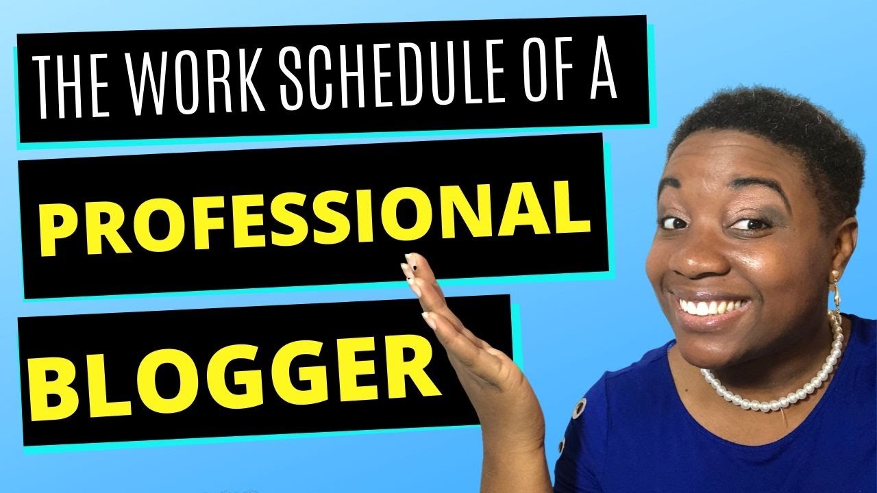 What do Bloggers Do? [Part Two] Work-Life Balance and Work Schedule