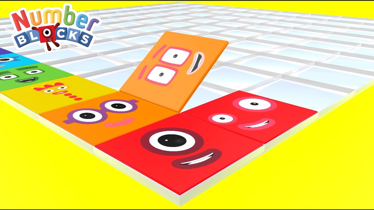 Practice Counting 1–100 while sliding number blocks toys in jello molds