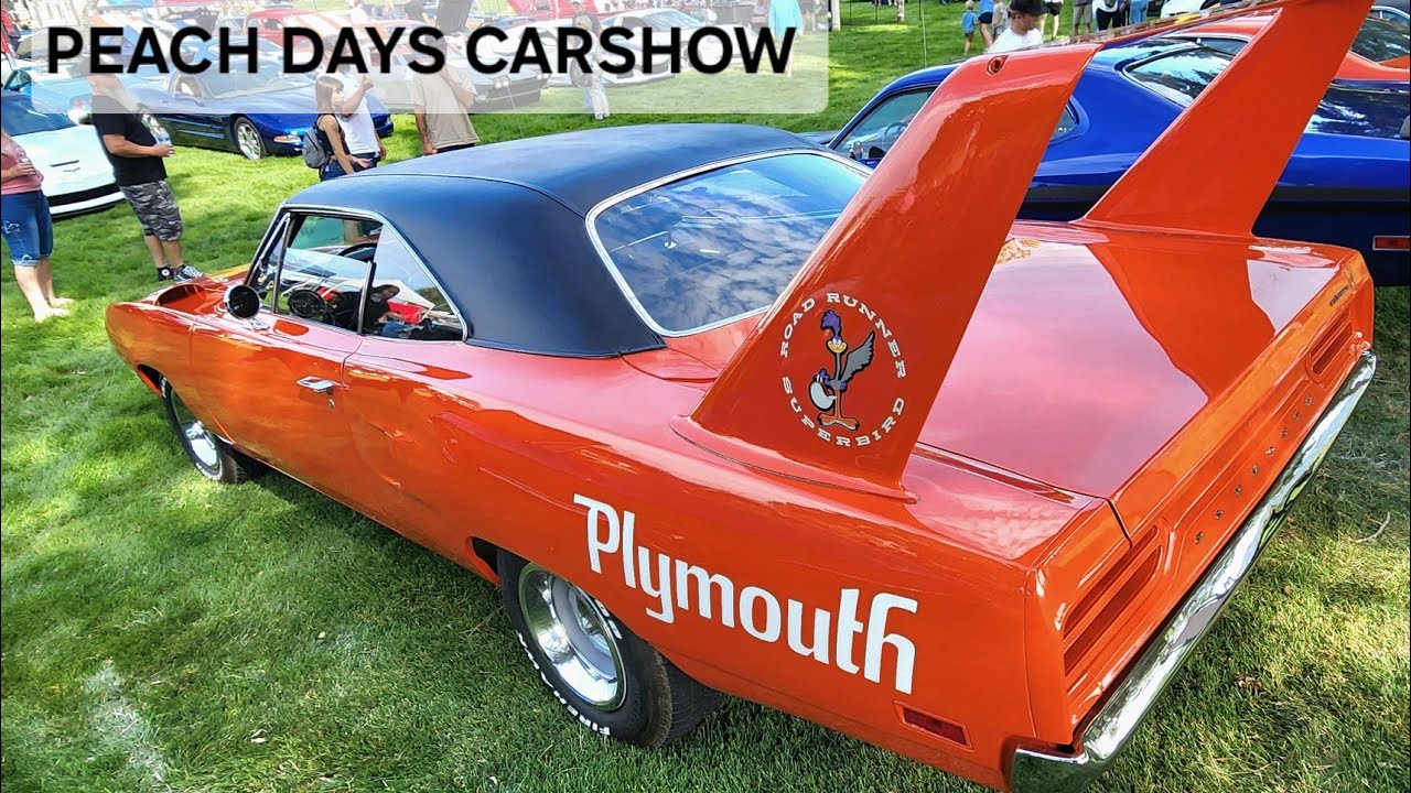 PEACH DAYS CARSHOW 2025 | Classic Cars, Classic Trucks, Ratrods, Musclecars, Hotrods, Utah