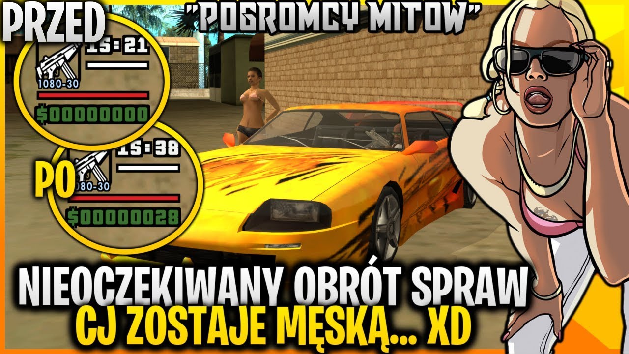 To CJ może sobie dorobić zostając&hellip; XD? - Pogromcy Mit&oacute;w GTA San Andreas! #29