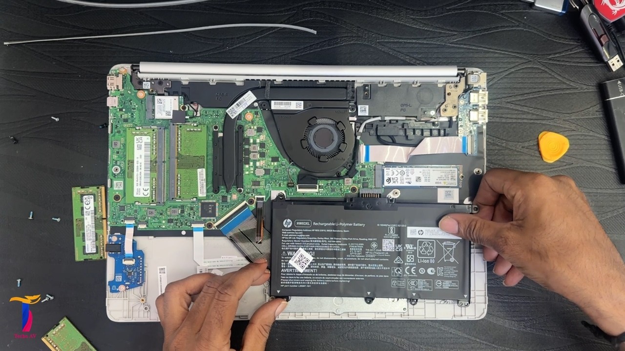 HP 15s-FQ5051NQ Ram Upgrade | How to Open Hp 15s Laptop