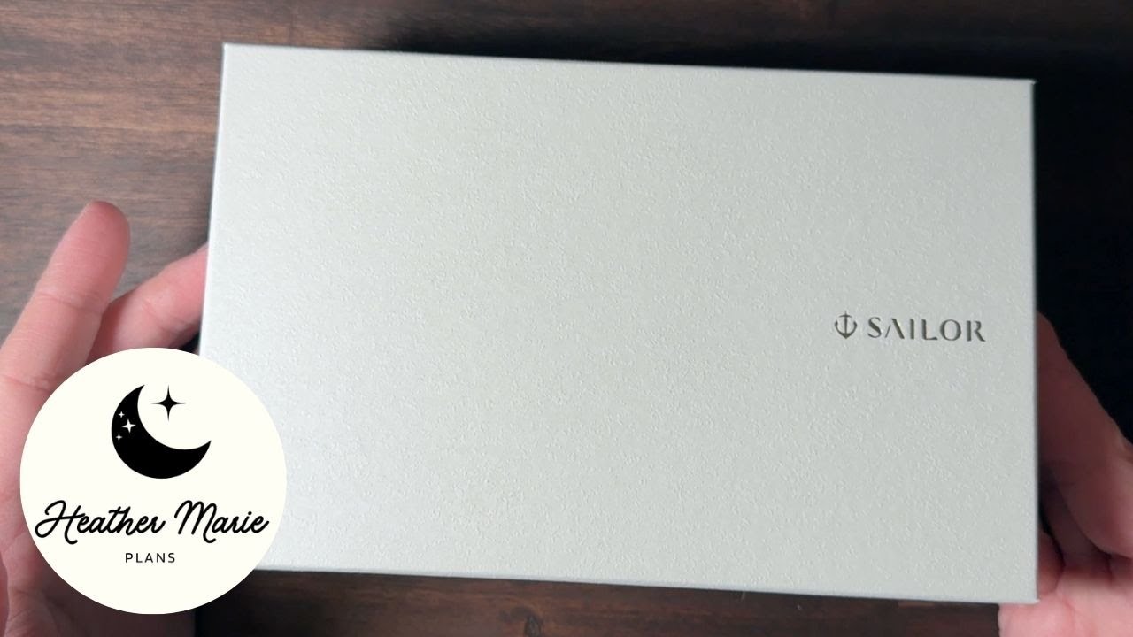 Sailor First Snow Fountain Pen Unboxing | HeatherMariePlans