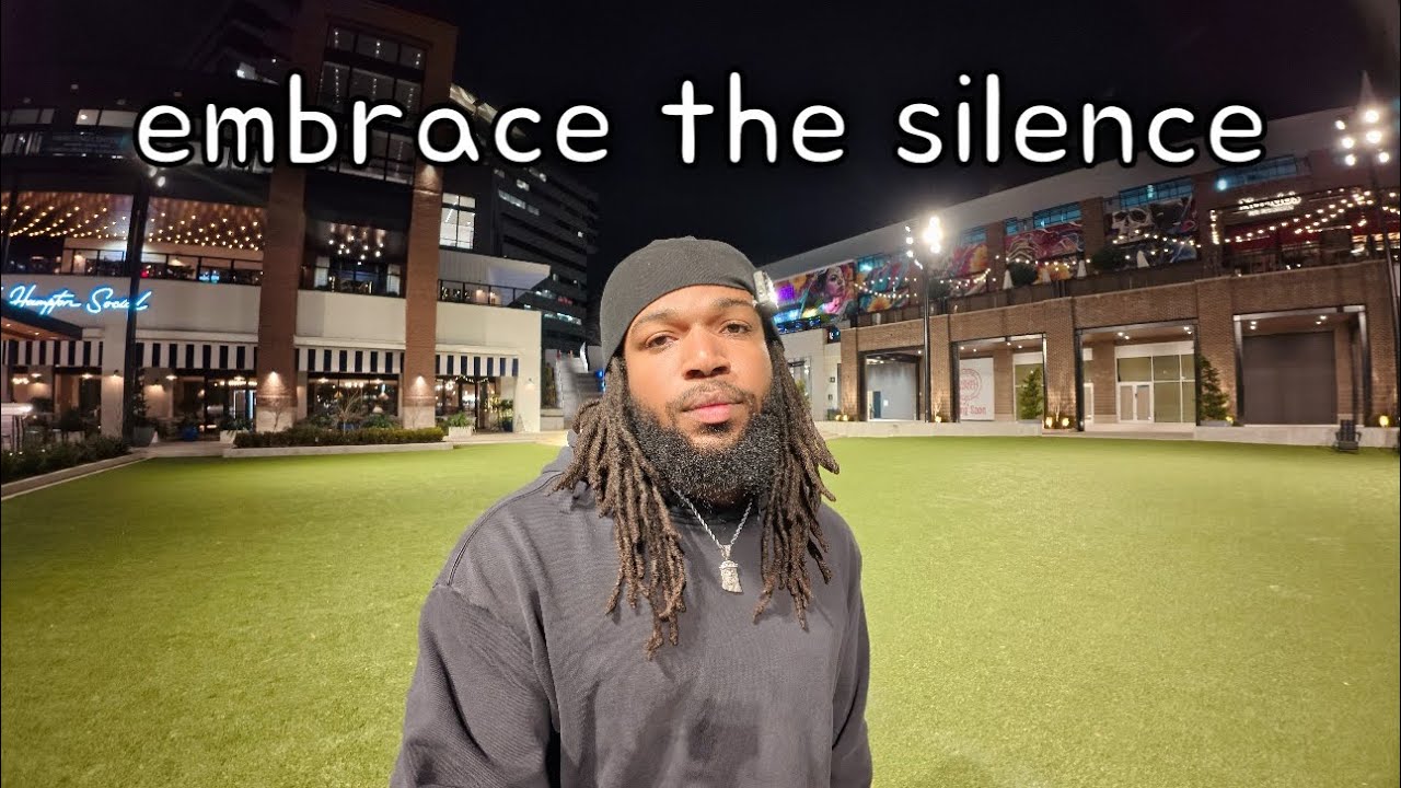 EMBRACE THE SILENCE. FOCUS ON YOU. LOCK INNNNNNNN