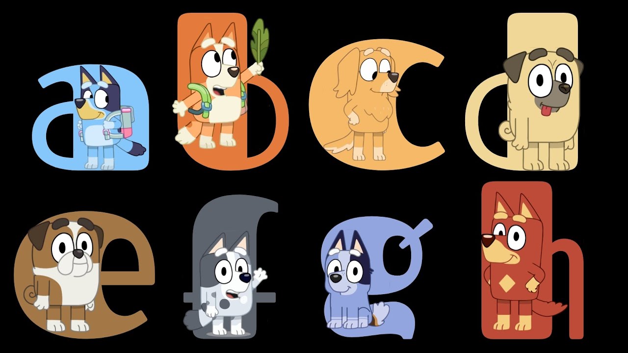 Песня Bluey ABC A–Z A, A, это буква A для Apple, до Z, Z, это буква Z для Zoe Learn