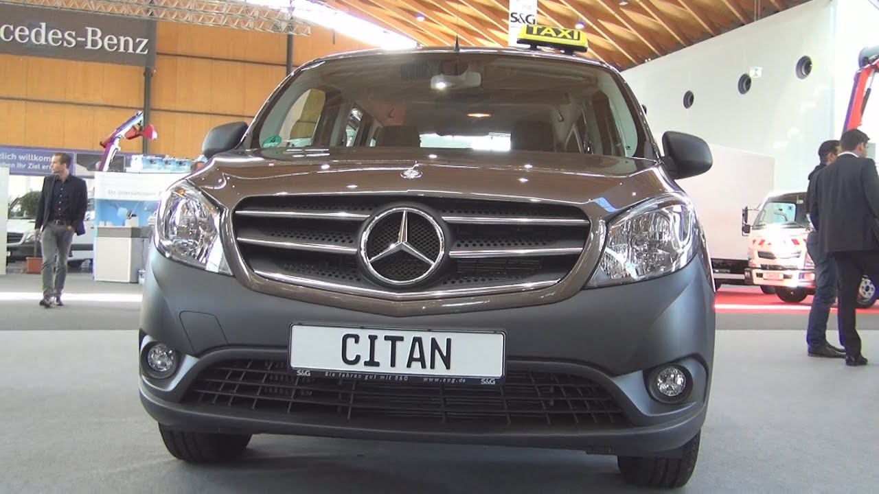 Mercedes Benz Citan 111 CDI Combi Taxi 7-Seats (2016) Exterior and Interior in 3D