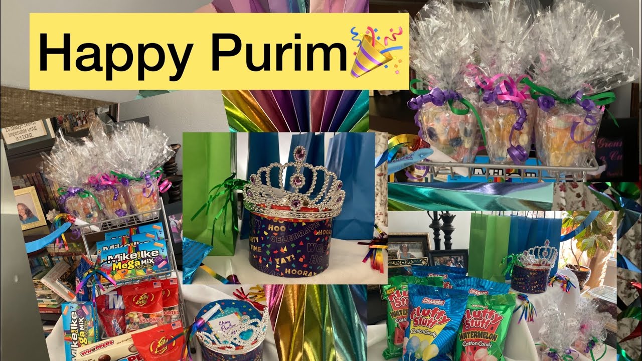Happy Purim! 🎉 Purim Prep & Set Up