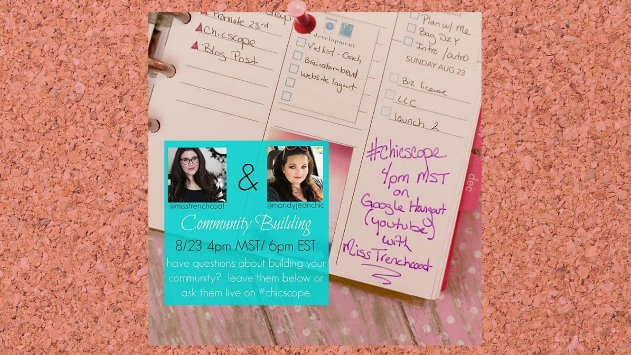 #31daysofyoutube Community Building with MissTrenchcoat