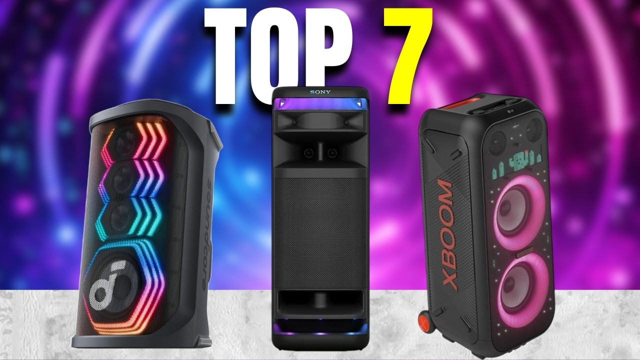 ⭐ LAS MEJORES BOCINAS BLUETOOTH PARA FIESTAS 2026 | TOP 7 ALTAVOCES BLUETOOTH PARA FIESTAS O EVENTOS
