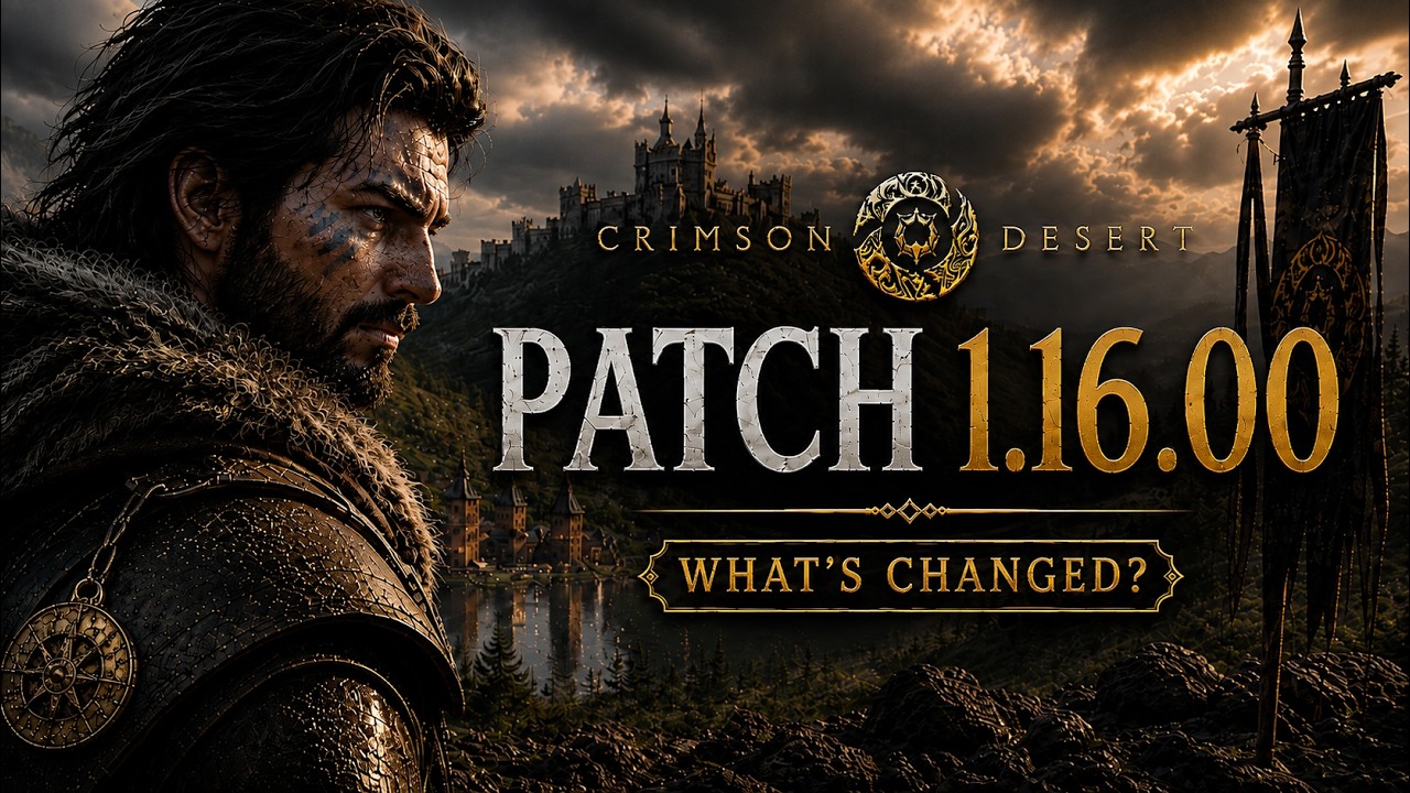 Crimson Desert: патч 1.16 &mdash; ОГРОМНОЕ обновление торговли и более 100 исправлений!