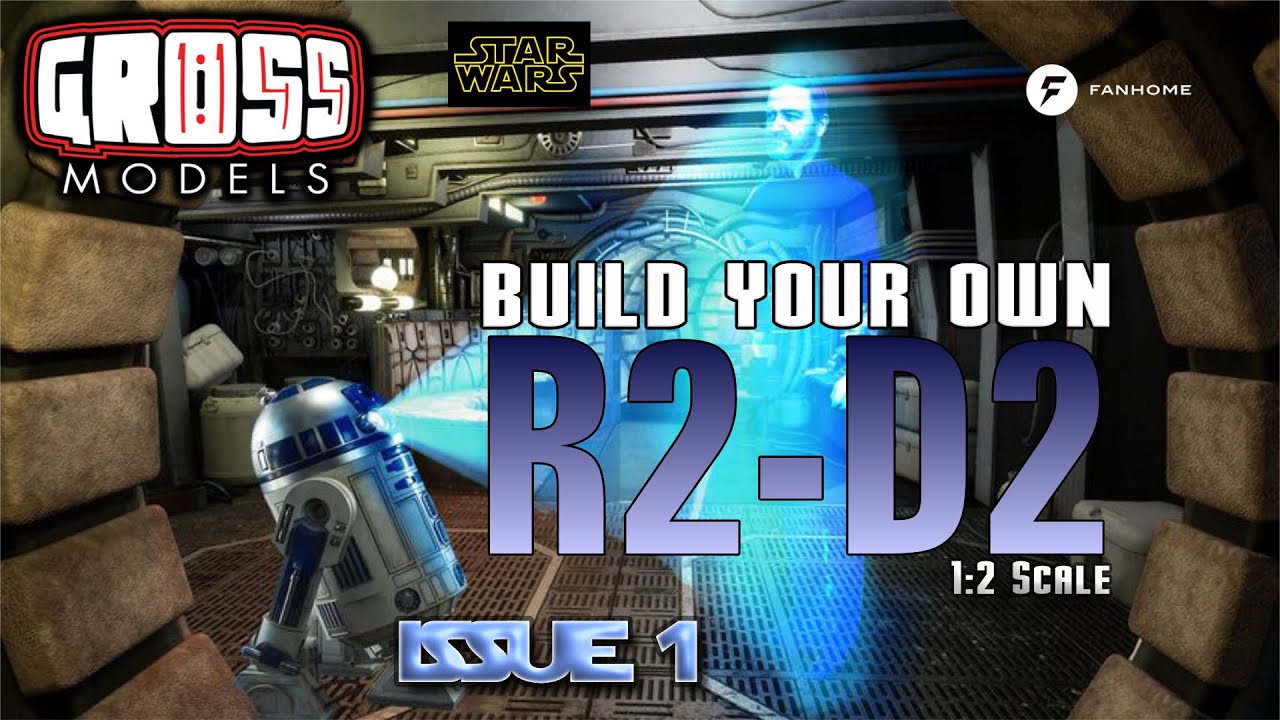 Fanhome 1:2 scale R2-D2 build. Issue 1