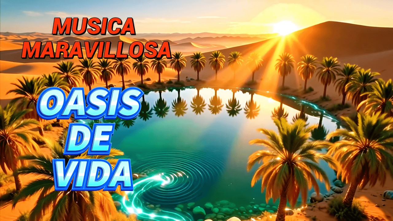 La mejor Música Instrumental Maravillosa para la Paz Interior  | 🌴 Oasis de Vida 💧✨