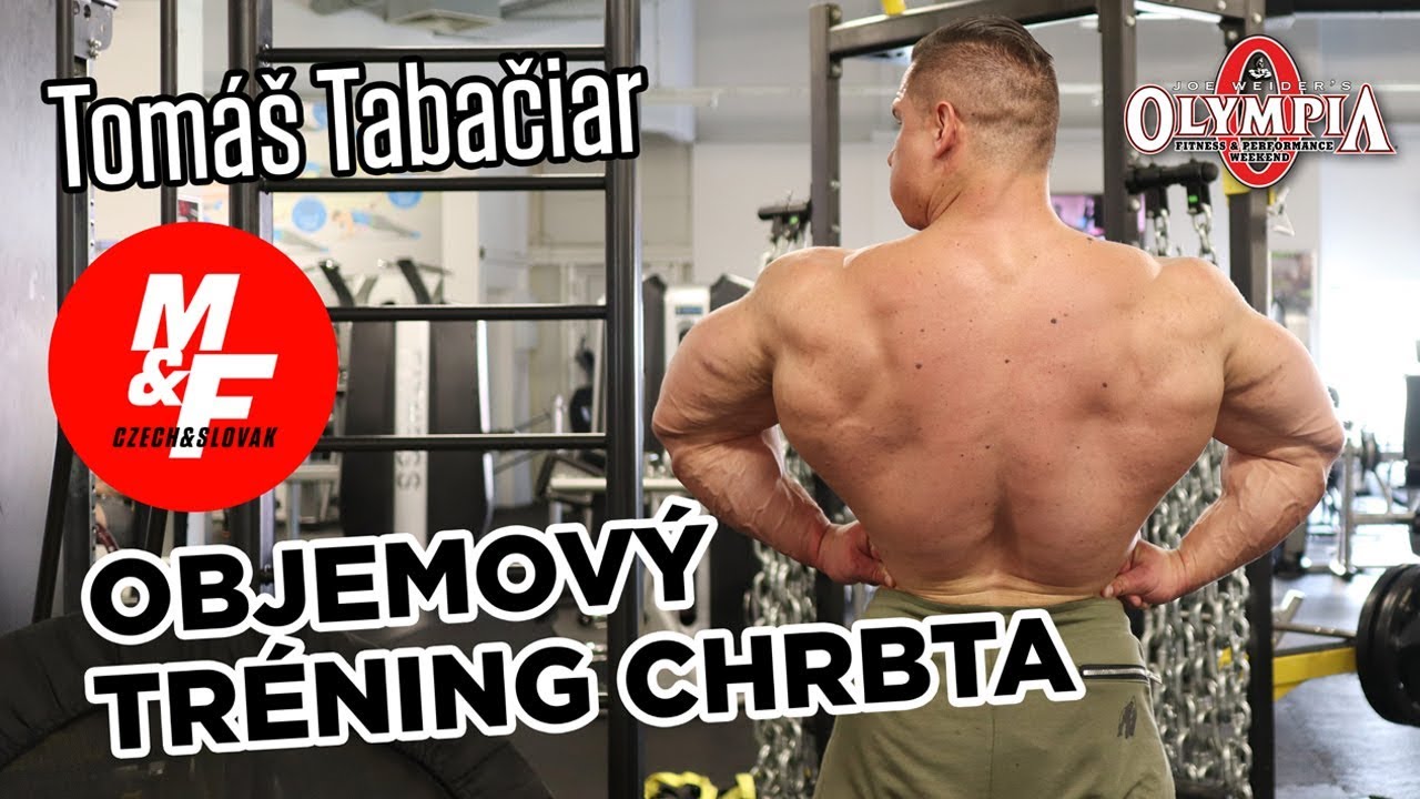 IFBB Pro Tomáš Tabačiar - Cesta na Mr.Olympia! Objemový tréning chrbta.