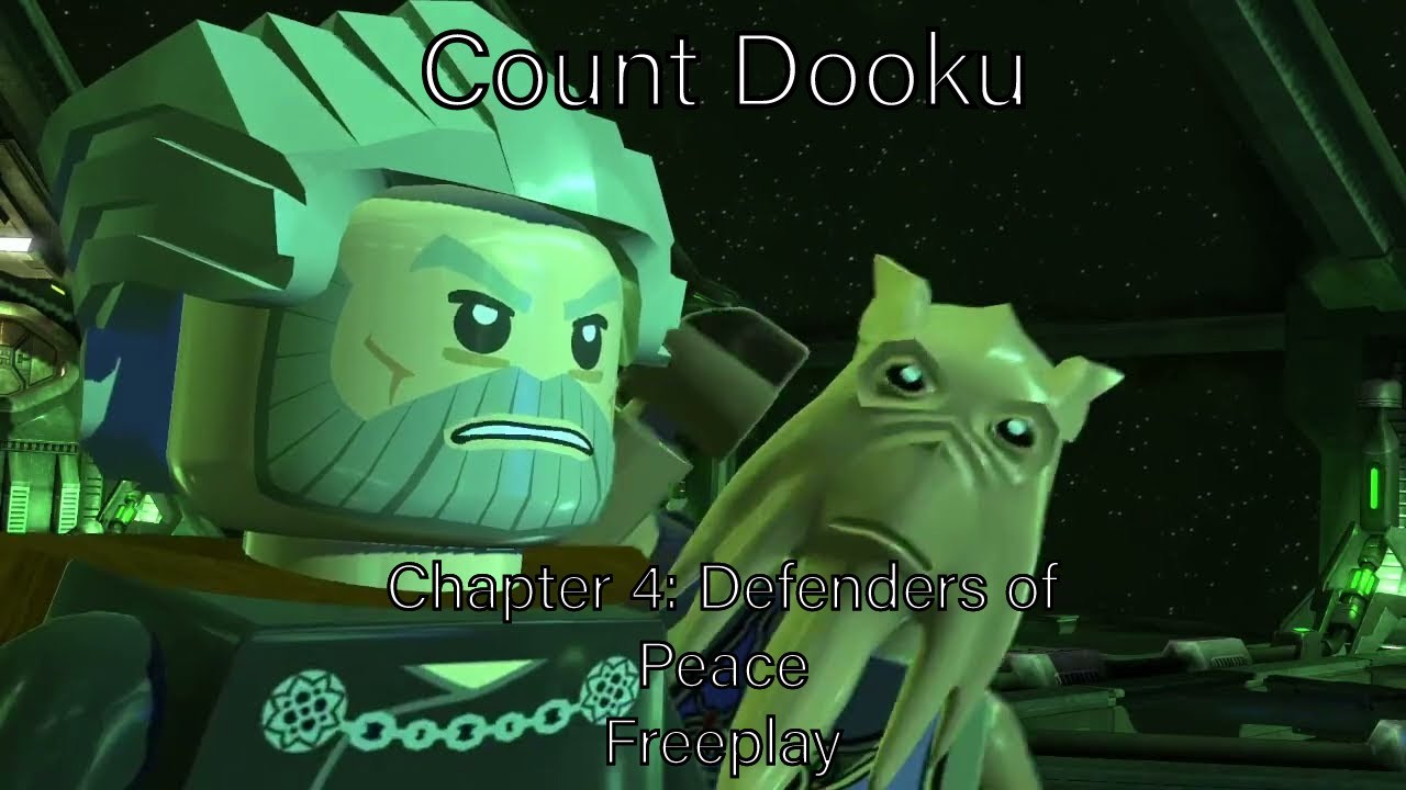 LEGO STAR WARS 3: THE CLONE WARS - COUNT DOOKU - CHAPTER 4 - FREEPLAY