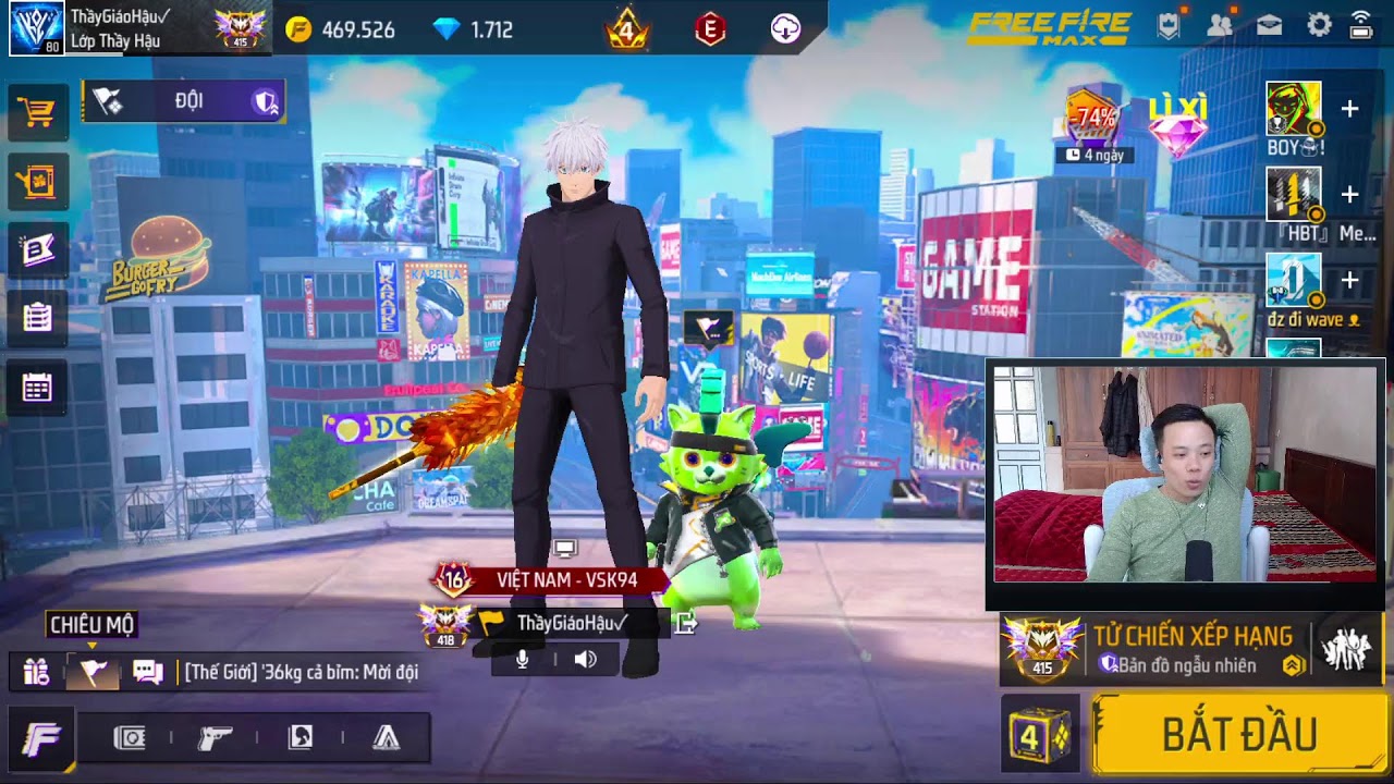 🔴 [LIVE] Thầy Giáo Hậu Free Fire – Chơi Vui Cùng Anh Em Mỗi Ngày