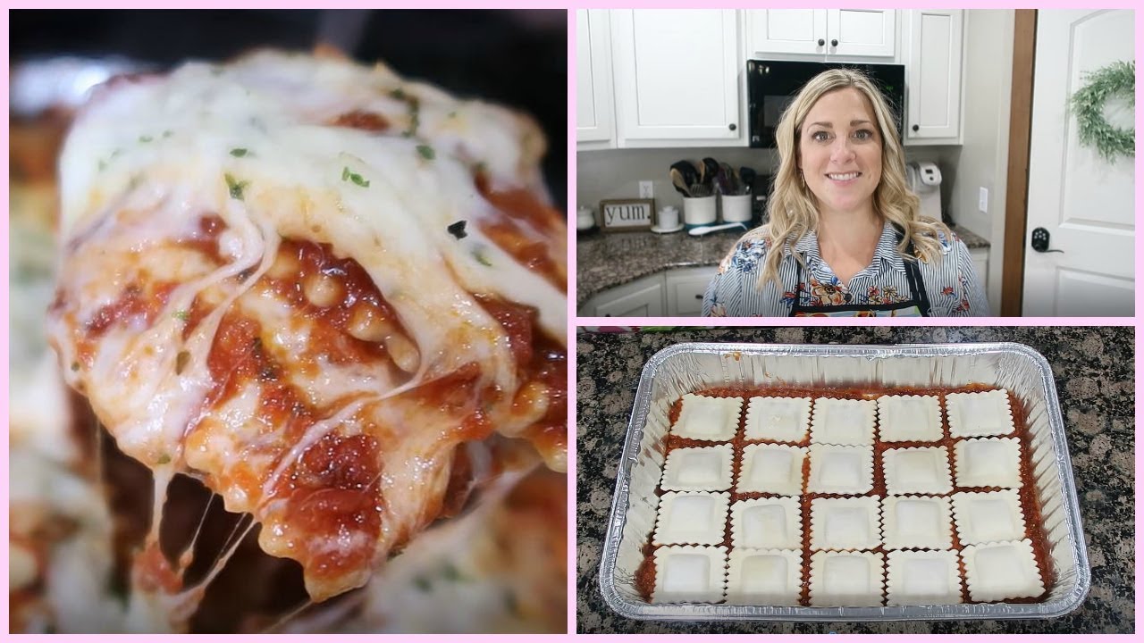 Ravioli Bake - Freezer Meal
