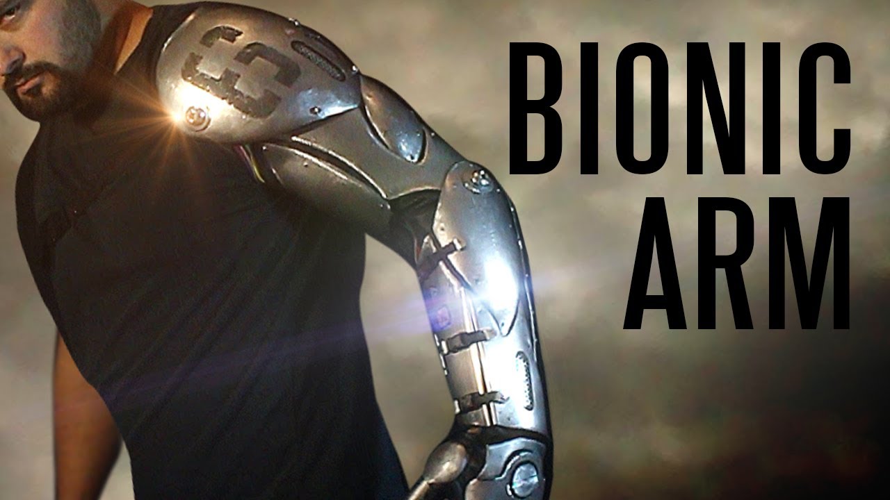 How to Make a Bionic Arm in metal Tutorial
