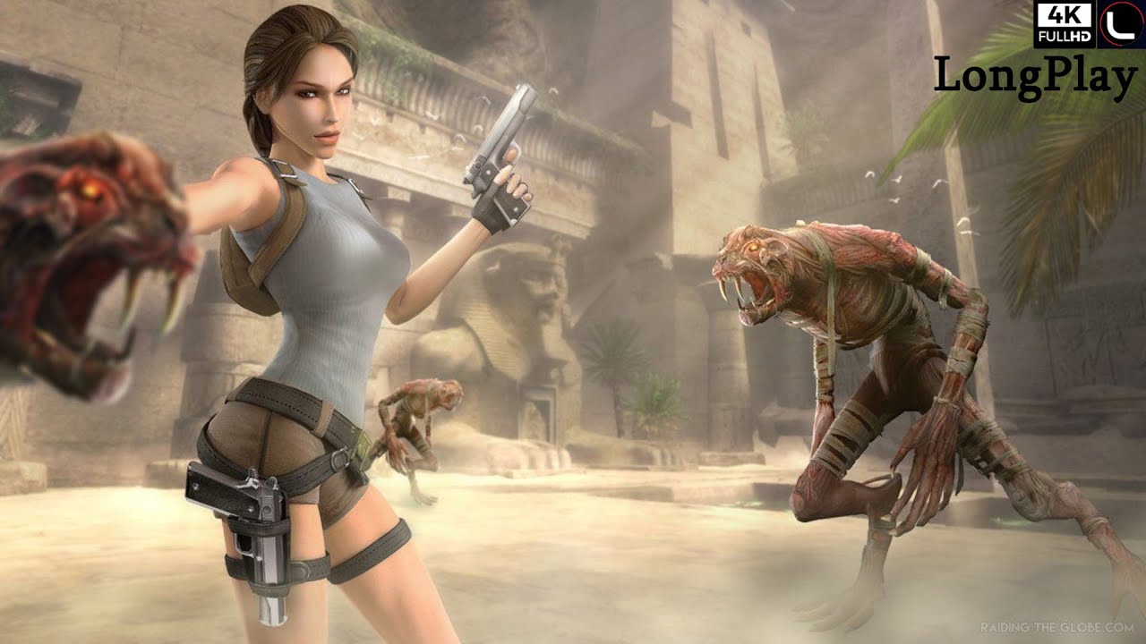 PSP - Tomb Raider: Anniversary - LongPlay [4K:60FPS] 🔴