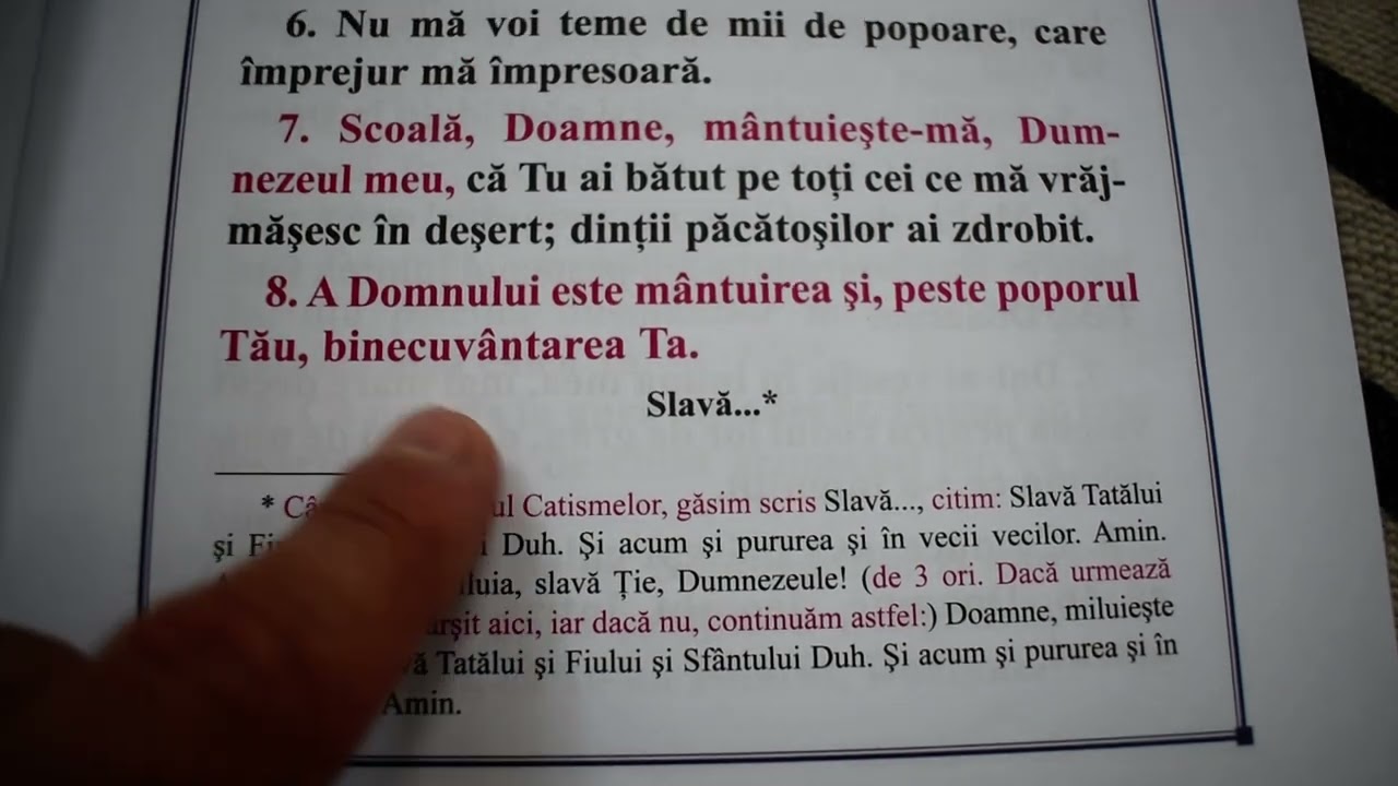 Vrei sa citesti din Psaltire? Iata cum se citeste: