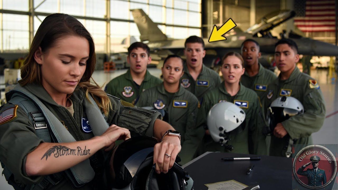 She Was Called a Probationary Pilot — Until They Noticed the ‘Storm Rider’ Tattoo on Her Arm