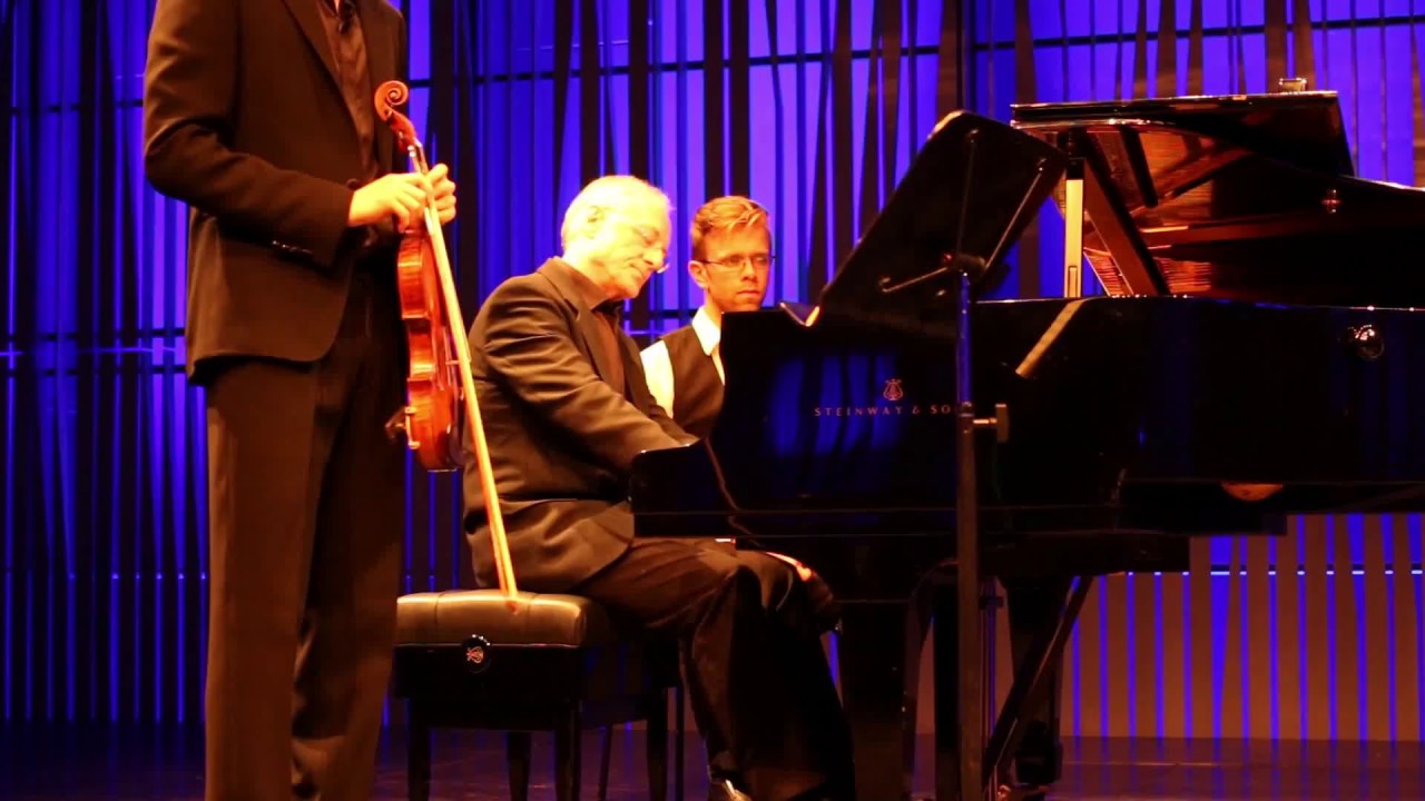 Schubert violin sonata no. 2 in A minor D385, InMo Yang 양인모