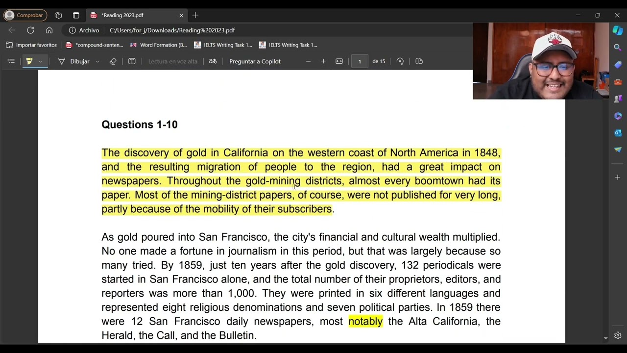 Curso Reading TOEFL ITP | Main Idea | Parte 1