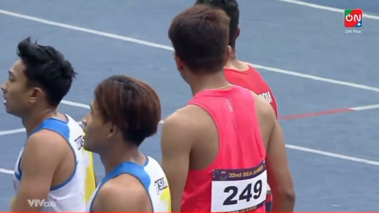 Men's 100m Final | 32nd SEA GAMES CAMBODIA 2023