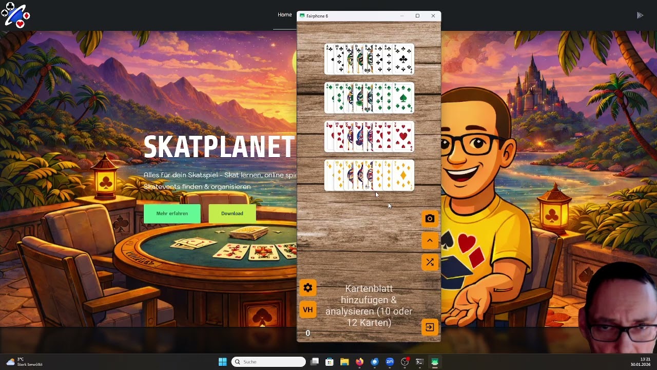 Skatplanet - die neue Skat App - Eine Einführung