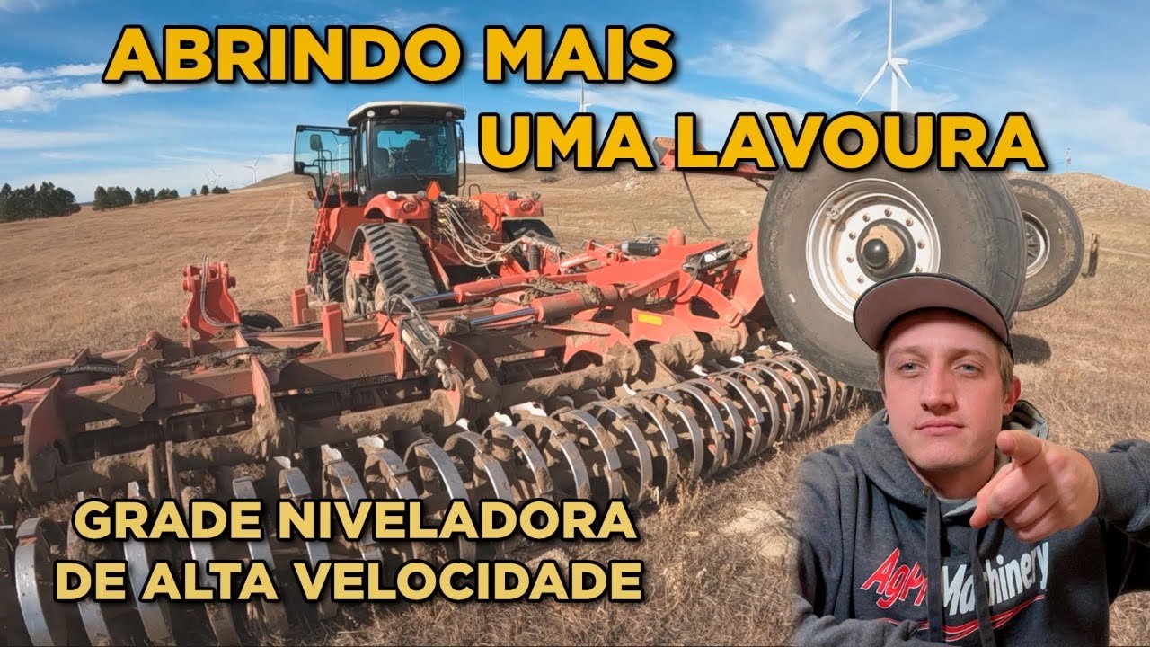 ABRINDO AREA NOVA - ERA PARA DIMINUIR MAS ESTAMOS AUMENTANDO A FAZENDA - AGRICULTURA NOS EUA EP-138