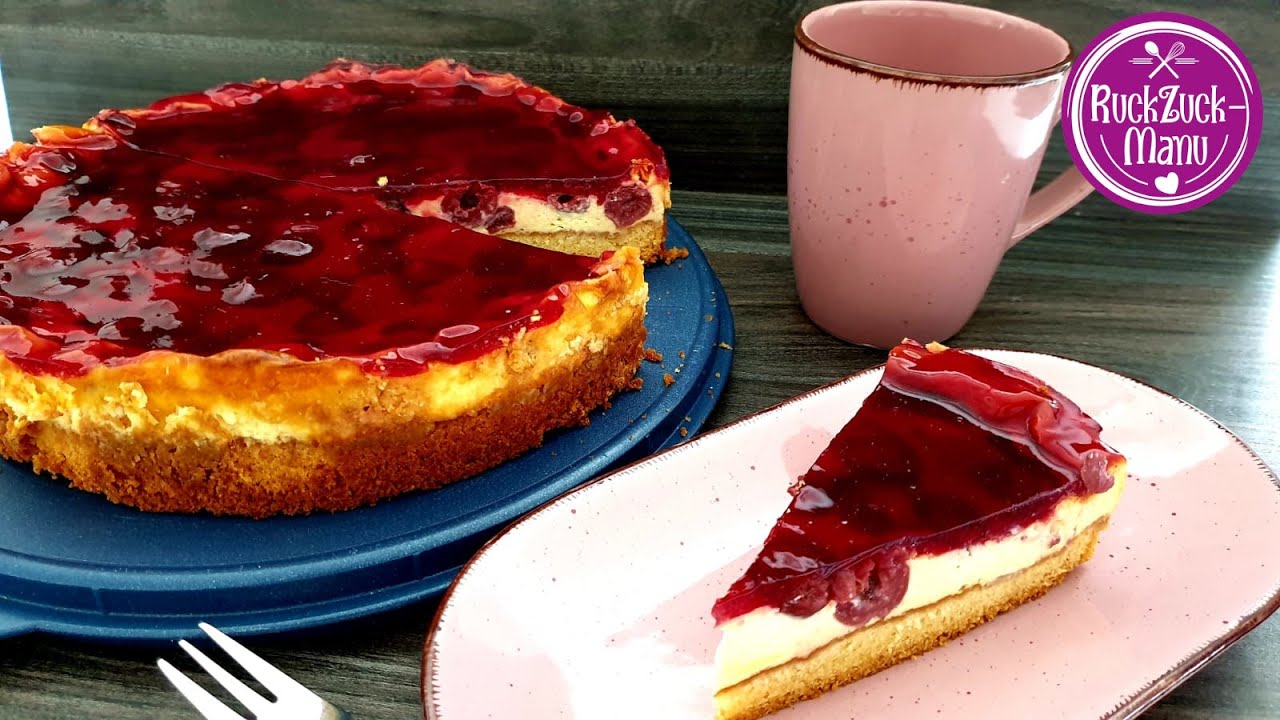 Kirsch Schmand Kuchen  Thermomix® TM5/TM6