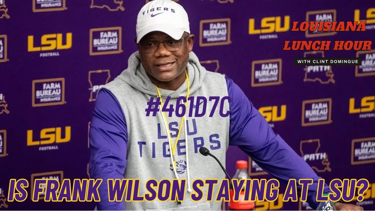 Whistle to Whistle Wednesday: What’s Going On With Frank Wilson?