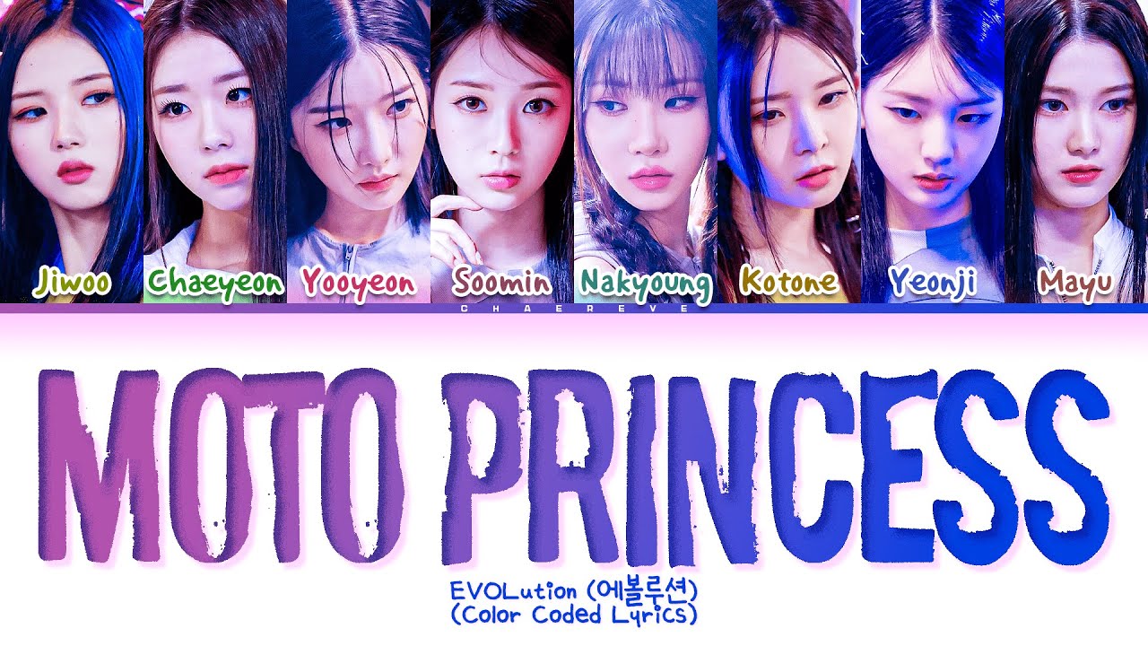 [UPDATED] EVOLution (tripleS) Moto Princess Lyrics (Color Coded Lyrics)