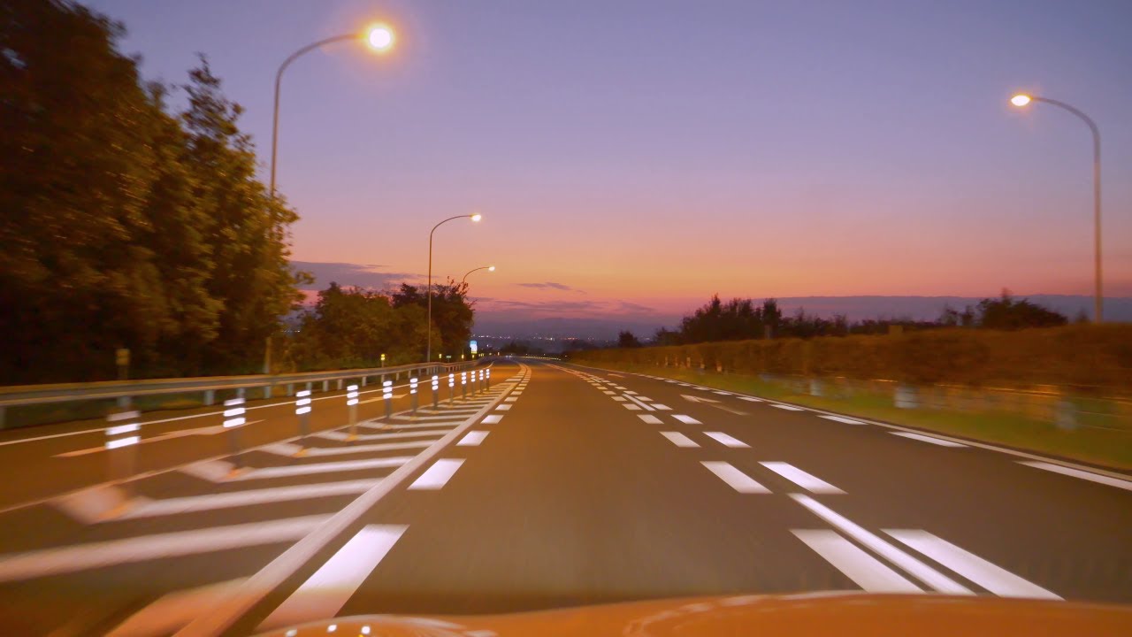 【4K/60fps】こよいの宮崎道 上り線