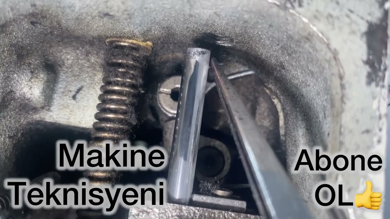Çift iğne mili ayarı