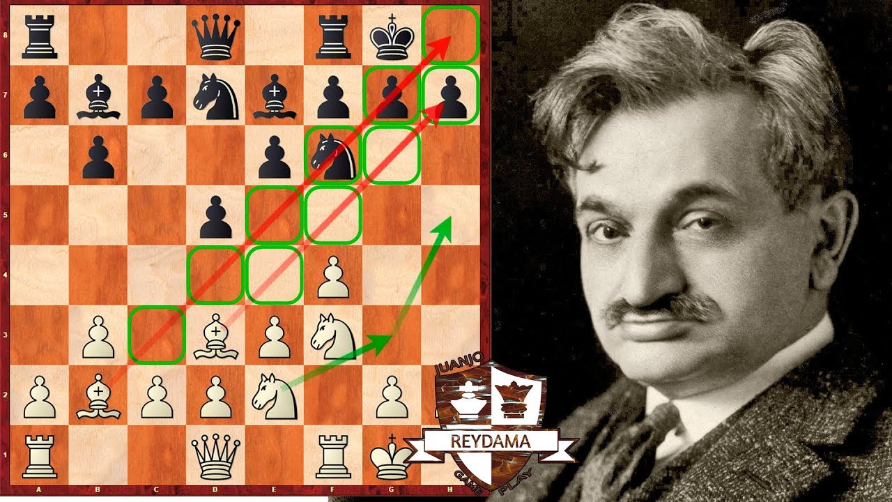 No la viste NUNCA? UFF! es INCREÍBLE GUAU!: LasKer vs Bauer