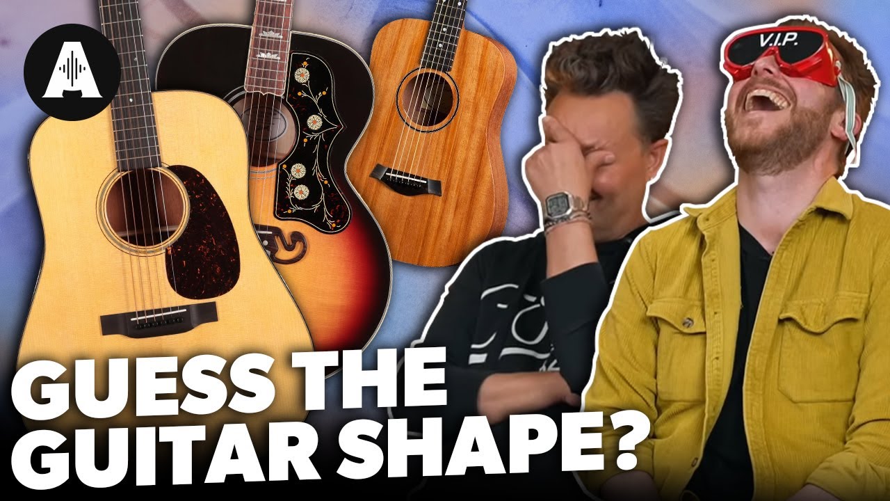 Can We Guess Acoustic Guitar Body Types Blindfolded!?
