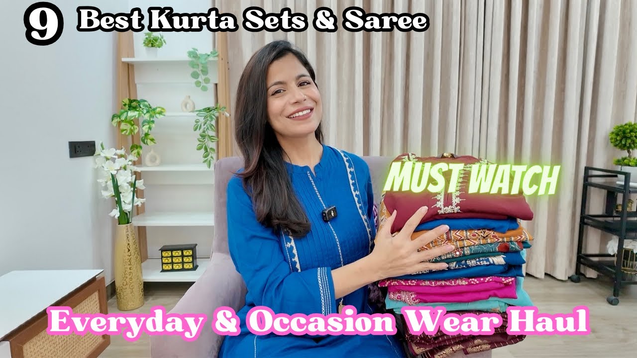 Best Kurta Sets & Sarees Haul l Dream Simple