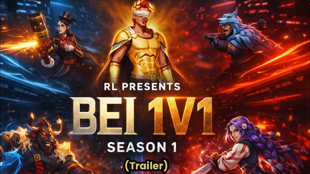 RL представляет трейлер 1 сезона BEI 1V1 | Bullet Echo India Ultimate Solo Showdown