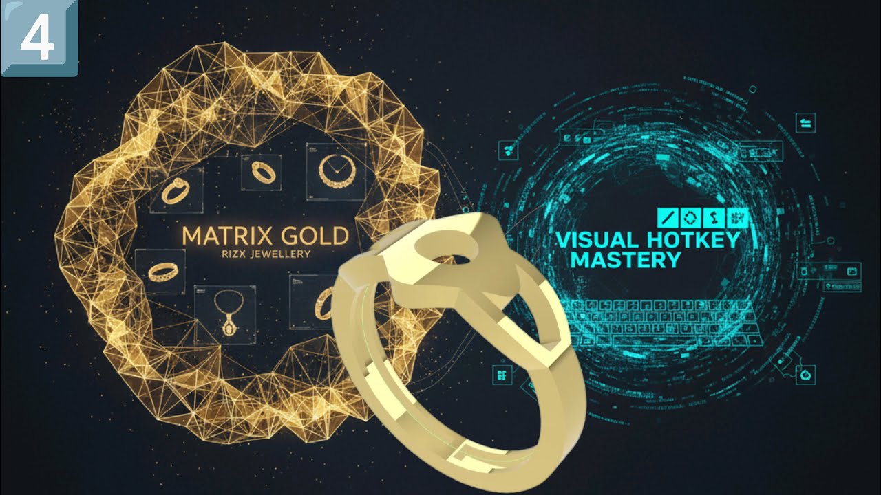 Matrix Gold | SCULPTURAL RING WORKSHOP: Master SmartFlow and Auto Base for Complex Forms