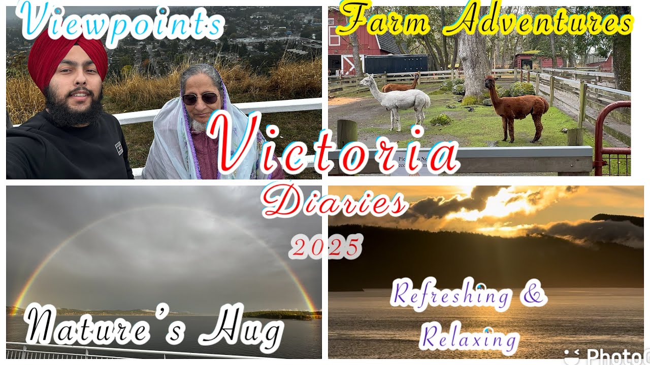 Incredible & Secret Viewpoint 🏞️ + Victoria 🇨🇦 || Places and things to Visit & explore in a Day || 