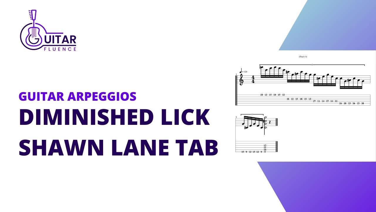 Shawn Lane's Epic Diminished Arpeggios