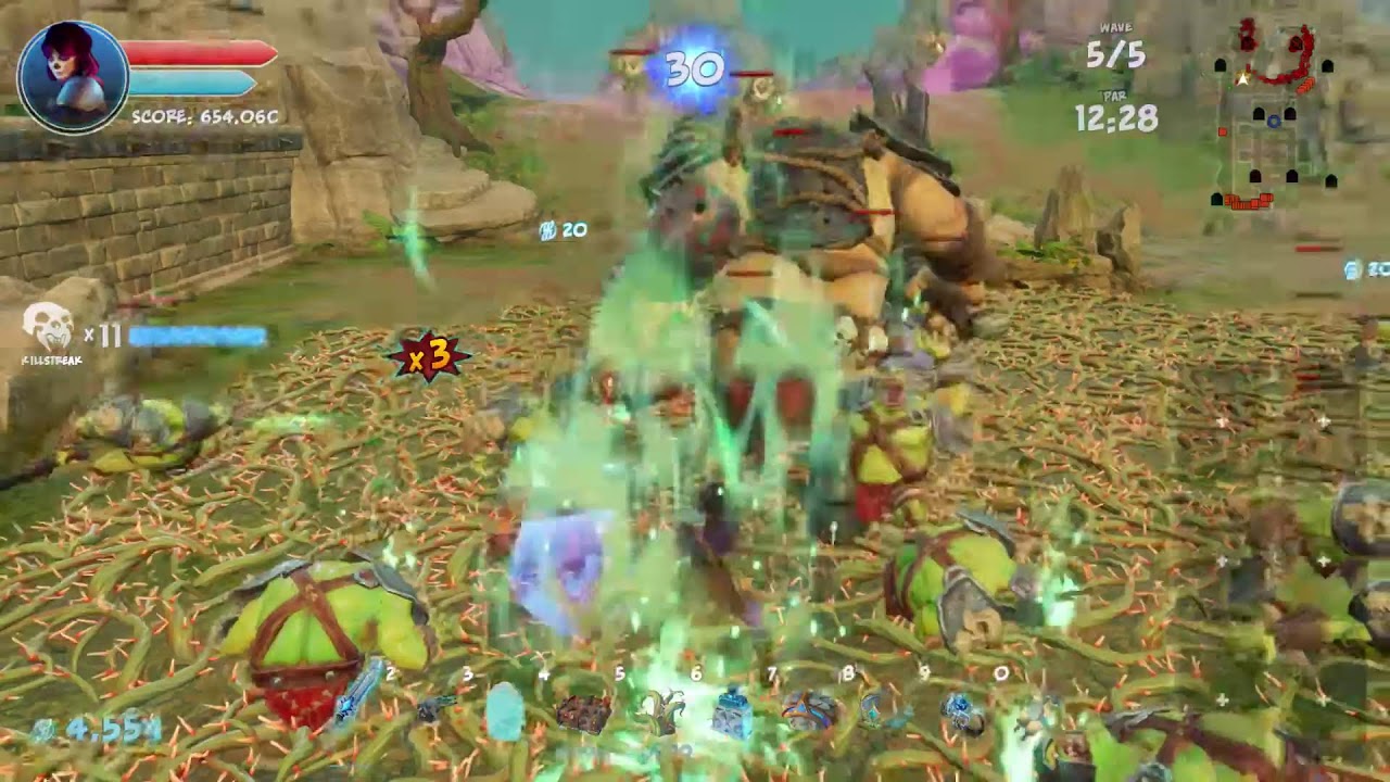 Orcs Must Die 3 Briar Patch Challenge, Front Lawn
