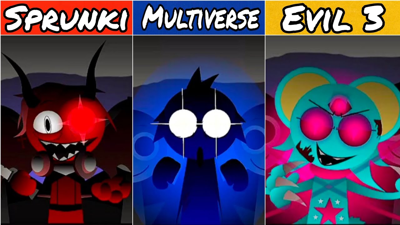 [Incredibox Sprunki] Sprunki Multiverse Of Evil 3 (New Update)